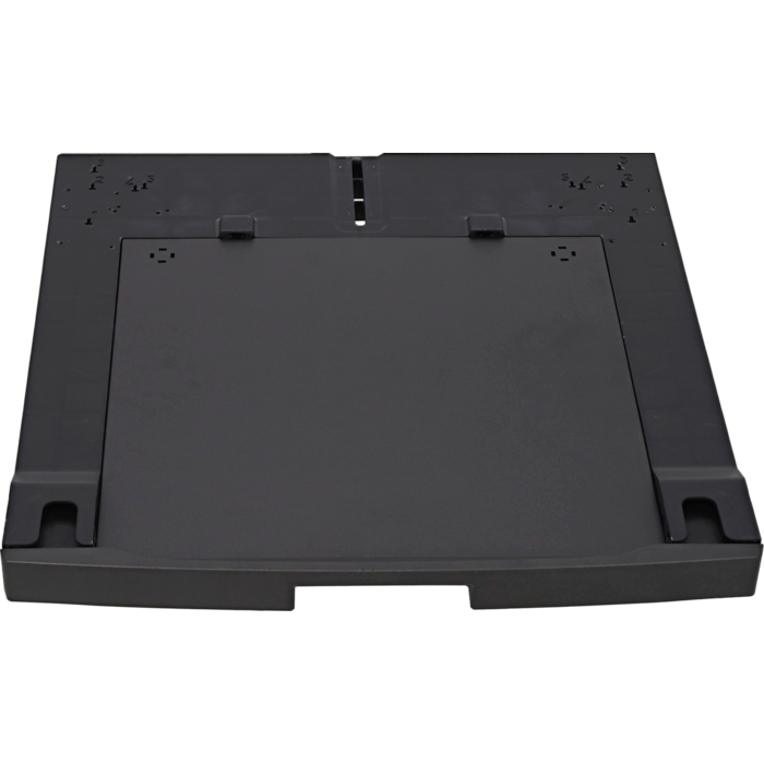 Stacking kit with pull out shelf dark grey