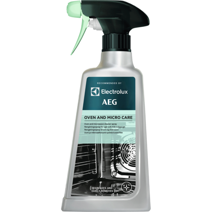 Oven and Micro Care Spray - Oven and Microwave cleaner (Recommended by Electrolux, AEG)