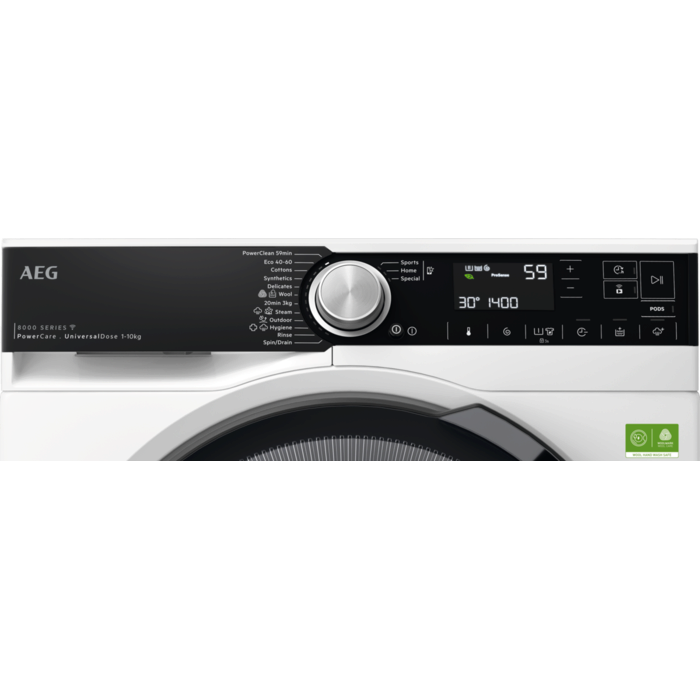 AEG - 10 kg washing machine - LFR85166SOE
