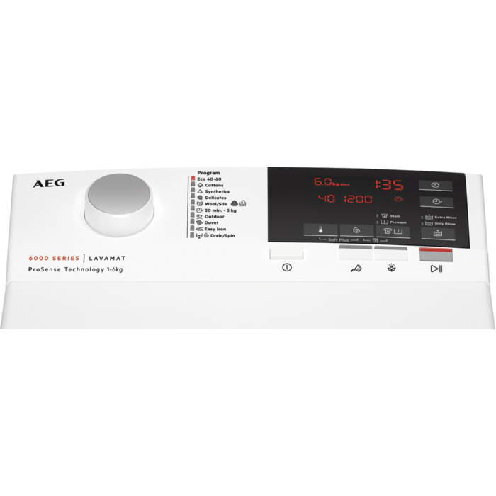 AEG - Пералня с горно зареждане - LTN6G261E