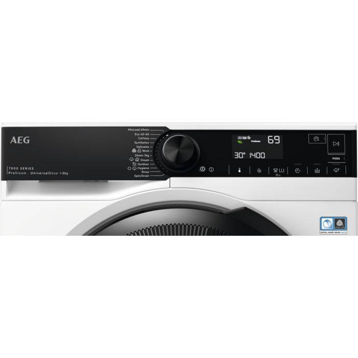 AEG - 8 kg washing machine - LFR73844VE
