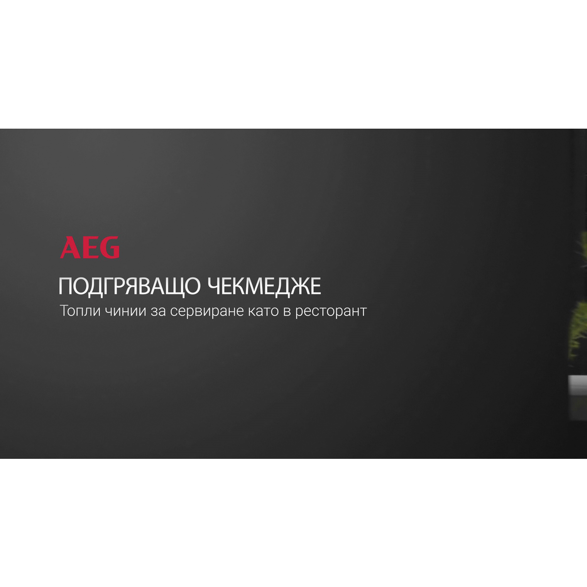 AEG - Подгряващо чекмедже - KDK911424M