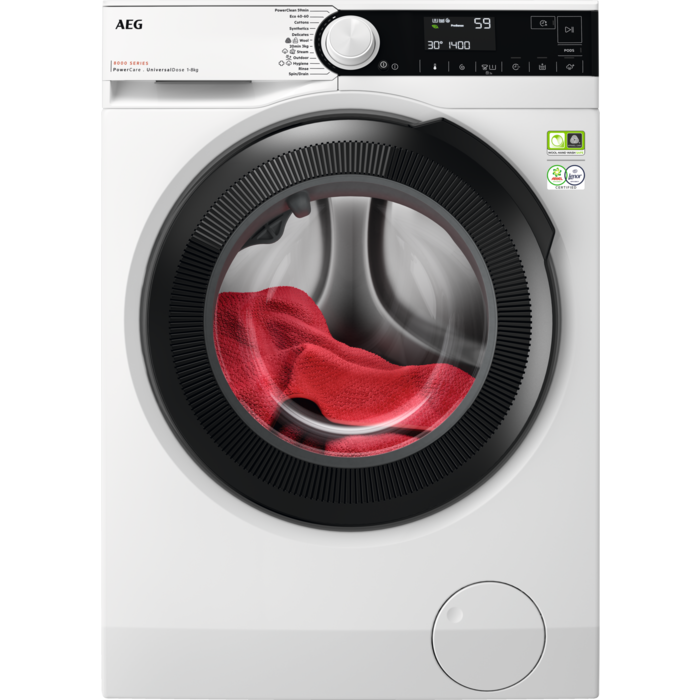AEG - 8 kg washing machine - LFR83864VE