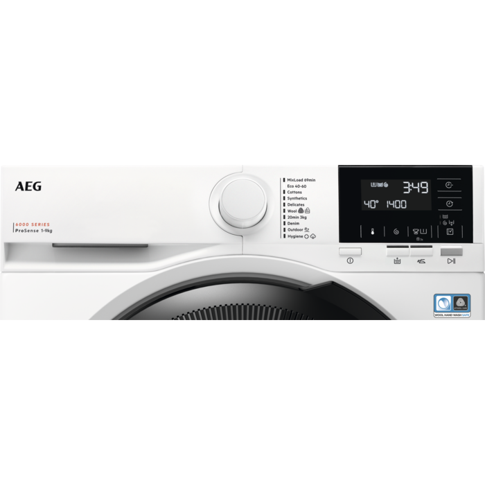 AEG - 9 kg washing machine - LFR61944BE
