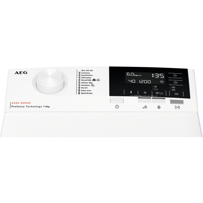AEG - Пералня с горно зареждане - LTR6G261E