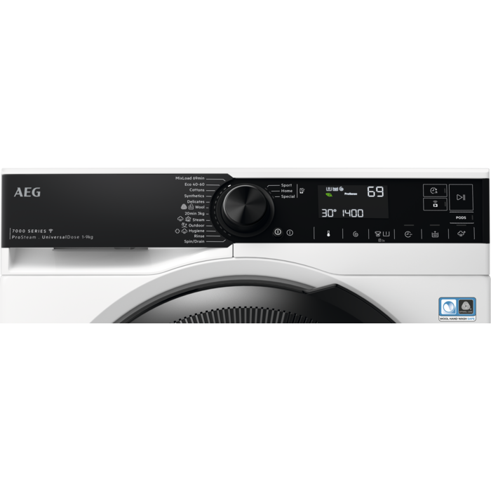 AEG - 9 kg washing machine - LFR73944OE