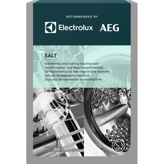 Сол за съдомиялни и перални (Препоръчано от Electrolux, AEG)