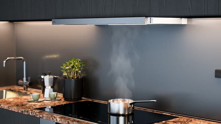 Вграден абсорбатор в кухнята