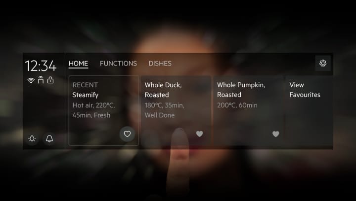 Функции на дисплей CookSmart