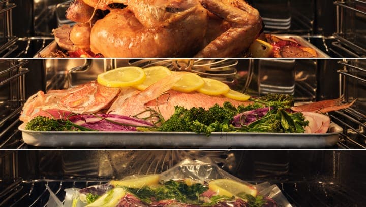 Храна, която се приготвя във фурна.