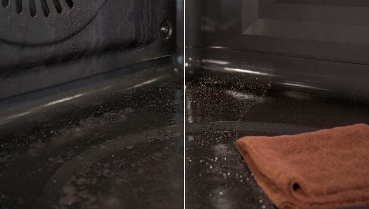 Мръсната фурна се почиства с пиролитно почистване.