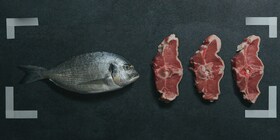 Различни видове риба и месо