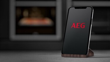 The AEG app on phone